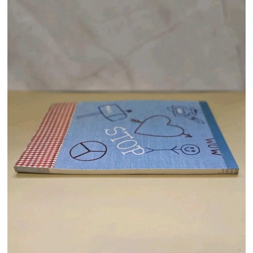 Stationary Note Pad Faded Blue By Paula Co. 1974 Great Condition